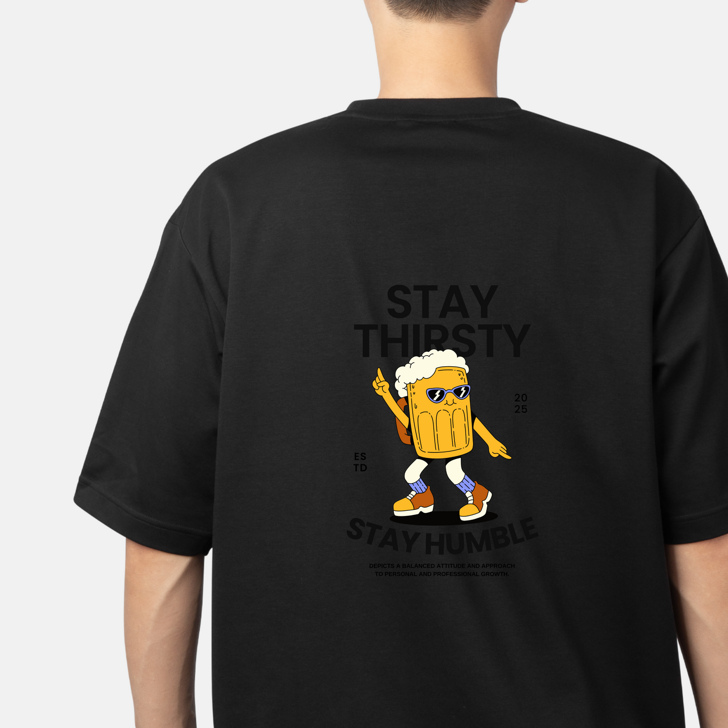 Unisex Oversized Stay Thirsty Classic T-Shirt
