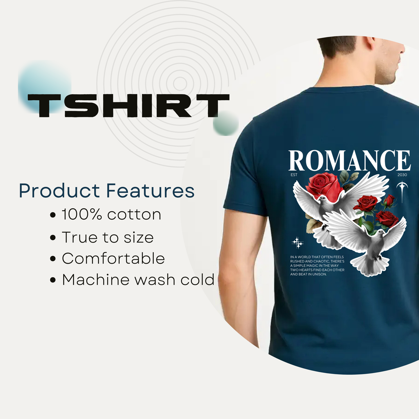 Astronaut Cartoon Design Unisex Oversized Classic T-Shirt