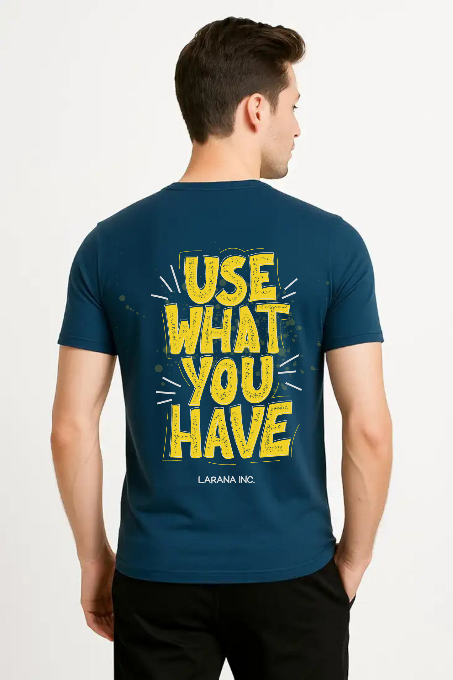 Unisex Classic Quote Design Crew T-Shirt