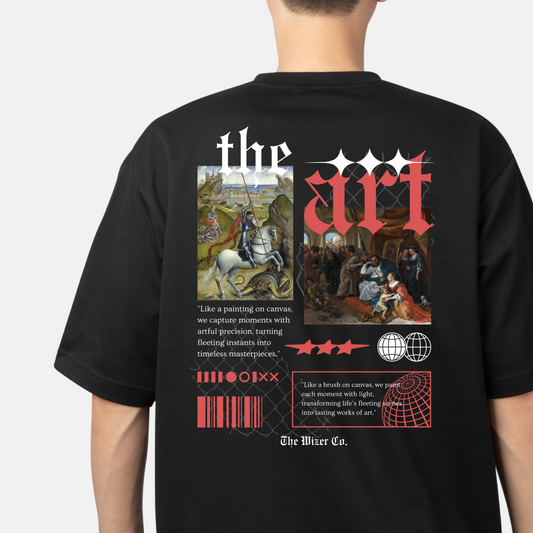 The Art Historical Design Unisex Oversized Classic T-Shirt