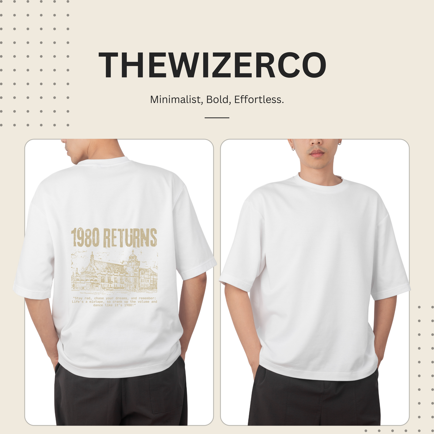 1980 Returns Aesthetic Unisex Basic T-Shirt