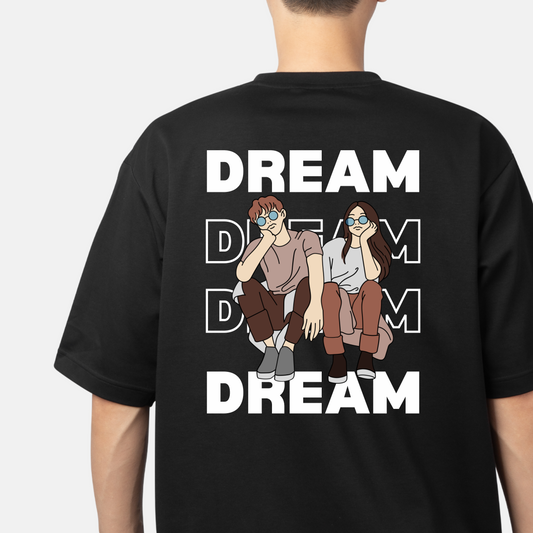 Dream Couple Aesthetic Design Unisex Oversized Classic T-Shirt