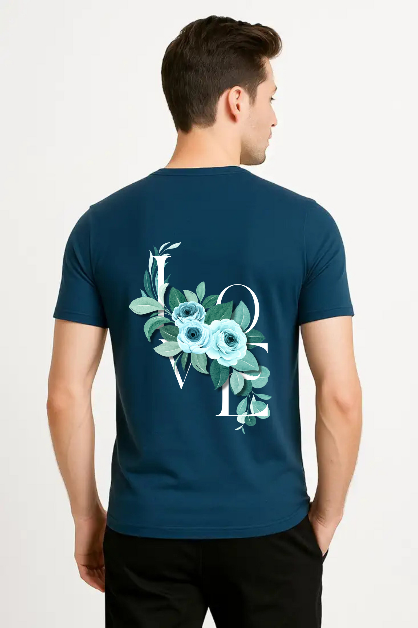 Beautiful Flower Design Unisex Oversized Classic T-Shirt