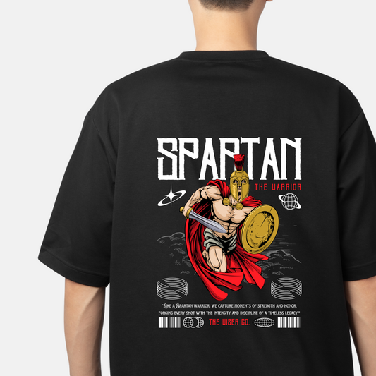 Unisex Oversized Spartan The Warrior Design  Classic T-Shirt