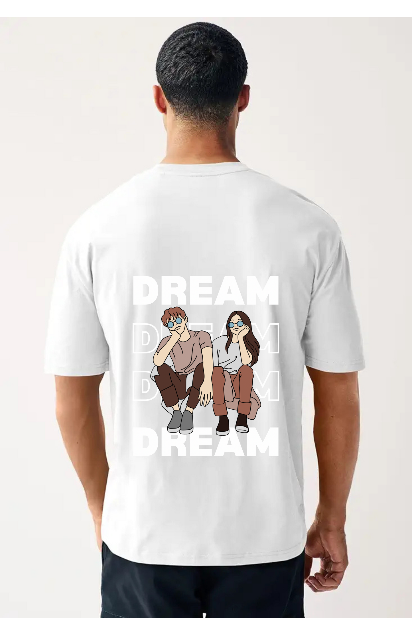 Dream Couple Aesthetic Design Unisex Oversized Classic T-Shirt
