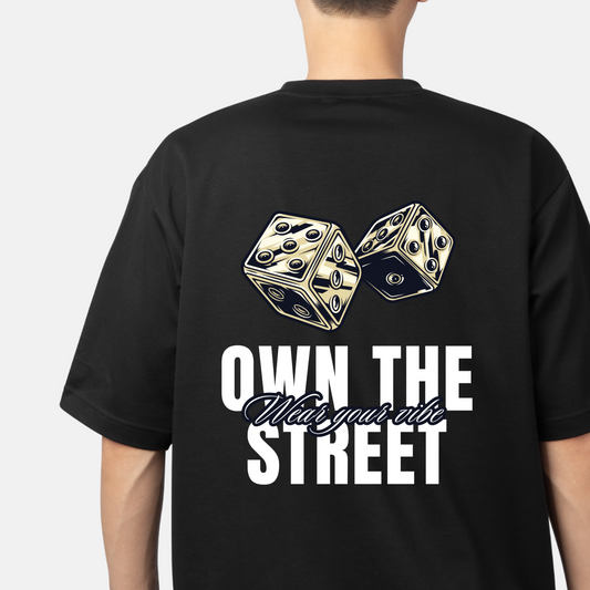 Own The Street Beautiful Design Unisex Oversized Classic T-Shirt
