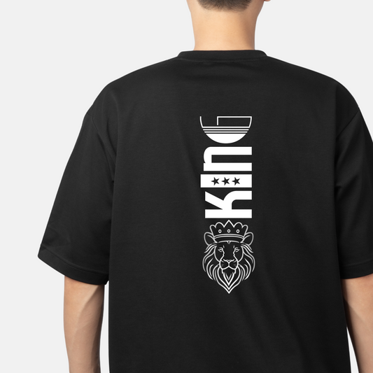 King Lion Aesthetic Design Unisex Oversized Classic T-Shirt