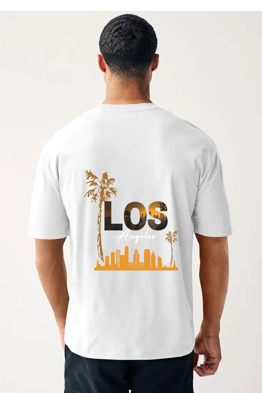 Los Angeles City Design Unisex Oversized Classic T-Shirt