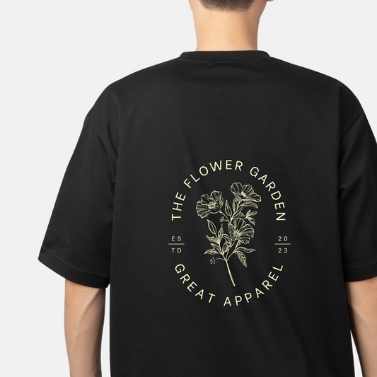 Unisex Oversized Flower Garden Classic T-Shirt