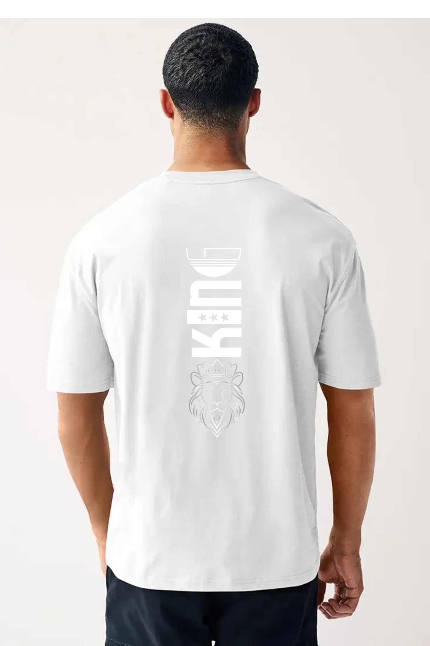 King Lion Aesthetic Design Unisex Oversized Classic T-Shirt