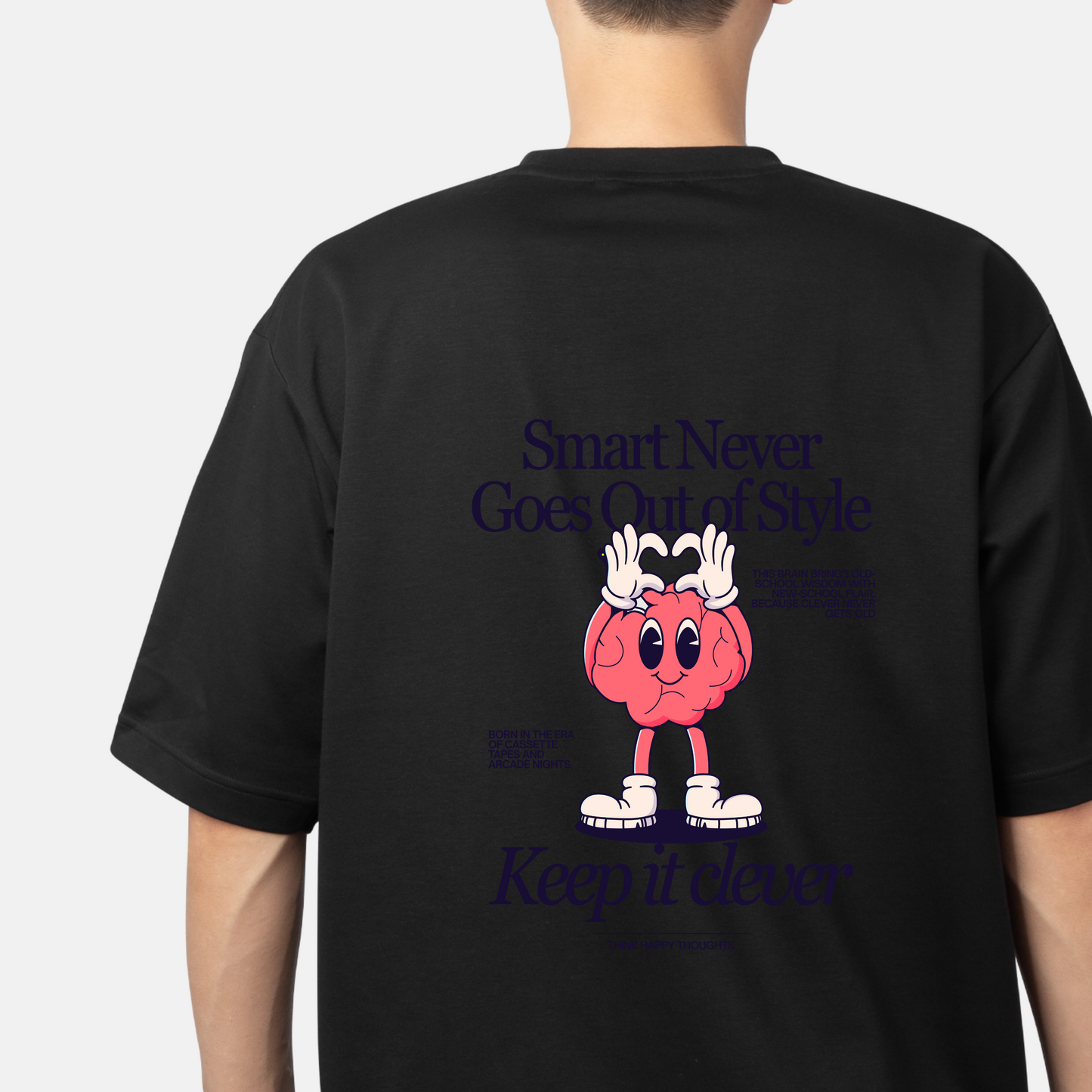 Unisex Oversized Keep It Clever Classic T-Shirt
