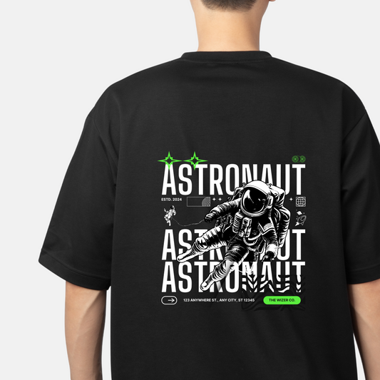 Astronaut Aesthetic Design Unisex Oversized Classic T-Shirt