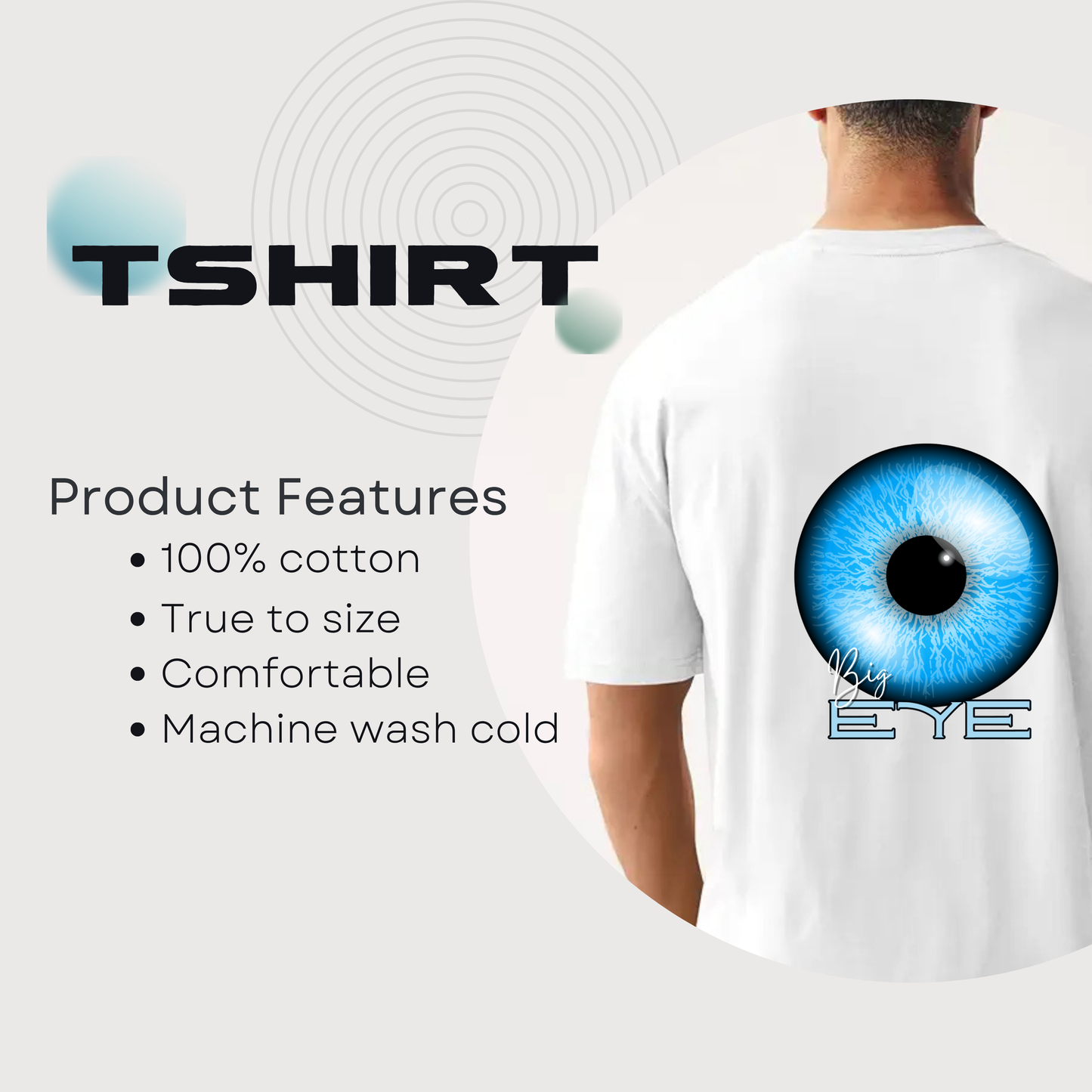 By Eye Simple Design Unisex Oversized Classic T-Shirt