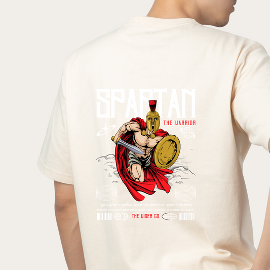 Unisex Oversized Spartan The Warrior Design  Classic T-Shirt