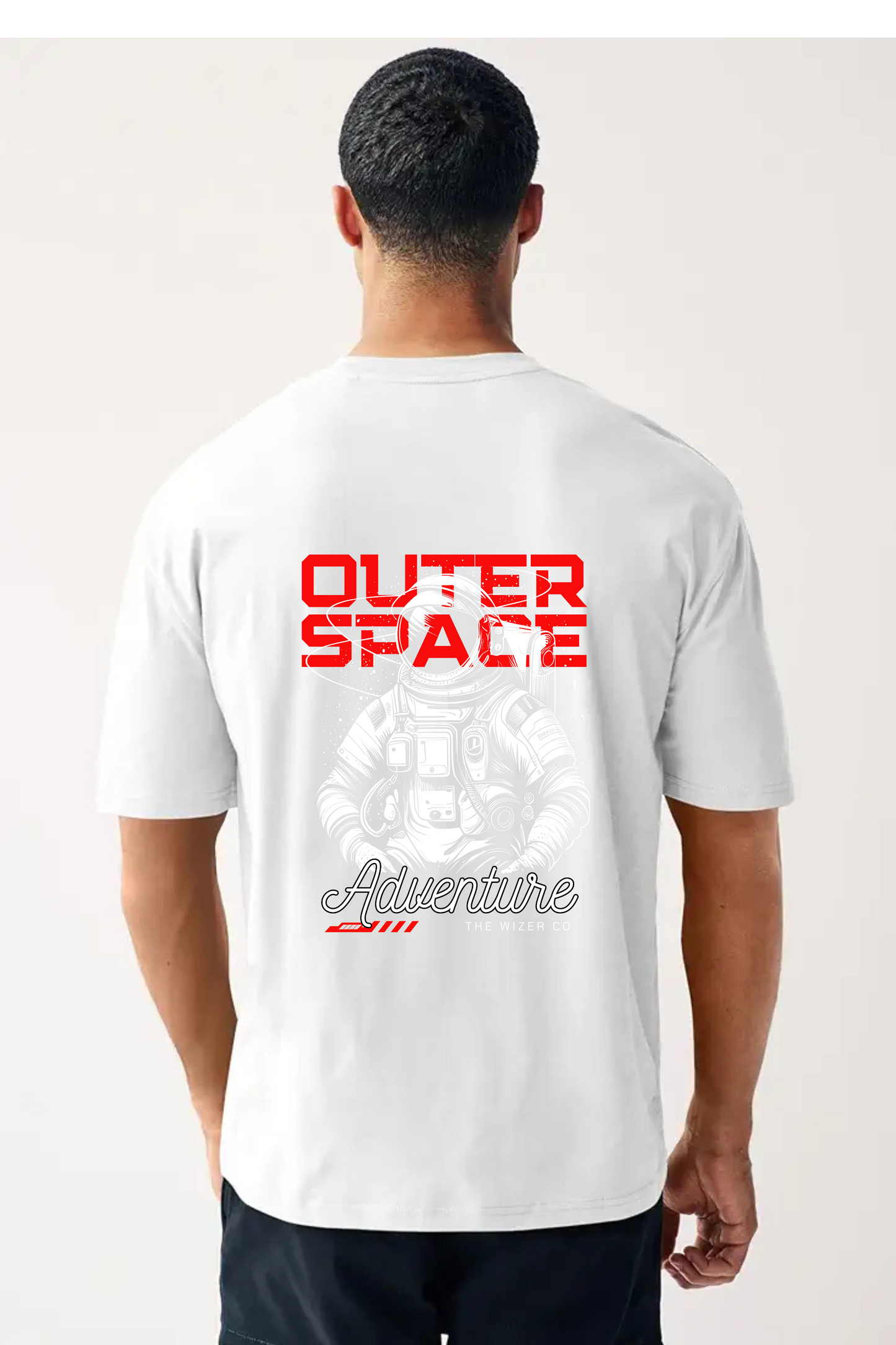 Outer Space Adventure Unisex Oversized Classic T-Shirt